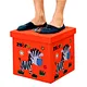 leather cube ottoman